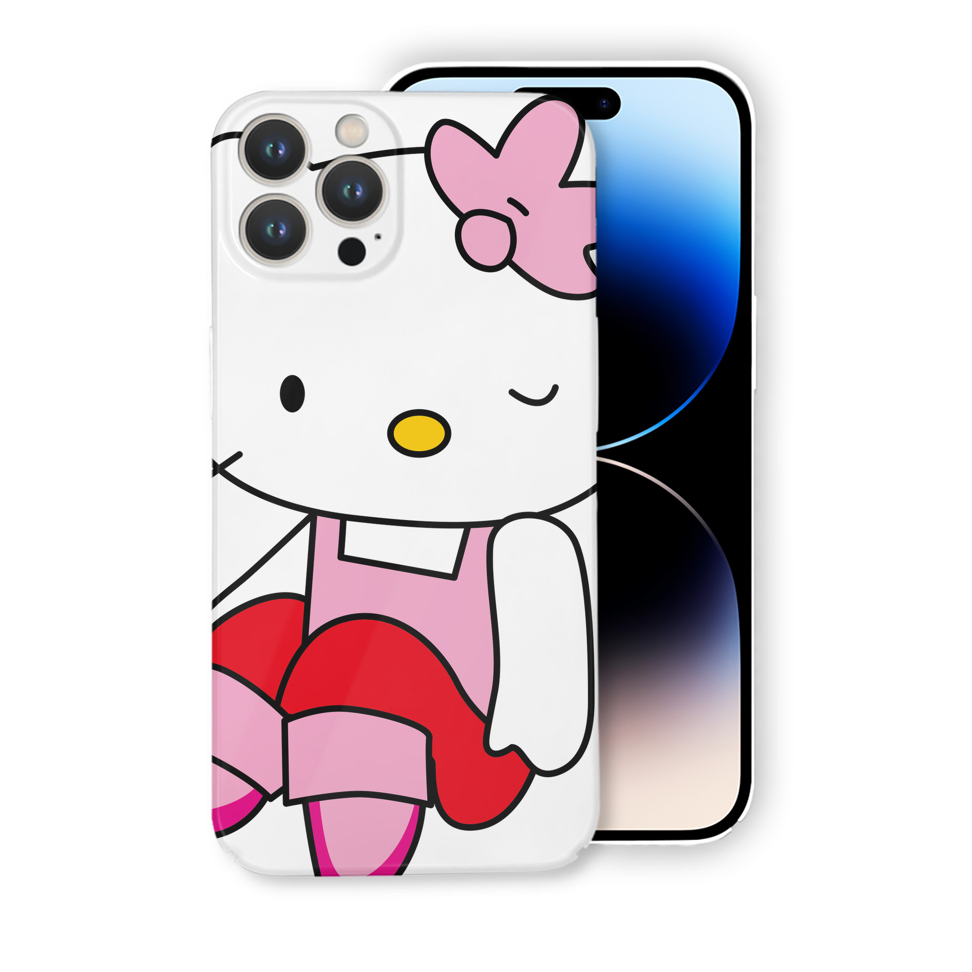 （画像用） Hello Kitty ハローキティ 【iPhone 14シリーズ対応】ハードケース